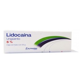 LIDOCAINA UNGUENTO 5% 35G ALPHARMA