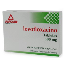 LEVOFLOXACINO TAB 500MG C7 AMSA