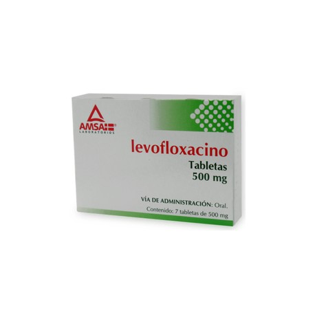 LEVOFLOXACINO TAB 500MG C7 AMSA