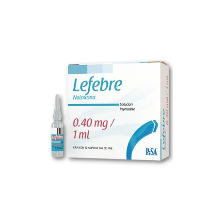 LEFEBRE (NALOXONA) AMP 0.40MG/ML C10