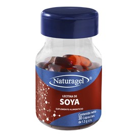 NATURAGEL (LECITINA DE SOYA) CAP 1.3G C30
