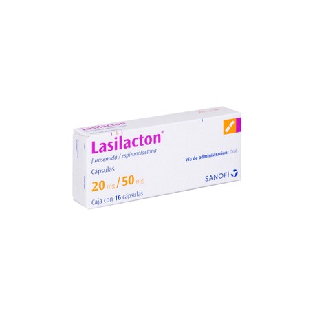 LASILACTON (FUROSEMIDA/ESPIRONOLACTONA) 20/50MG C16