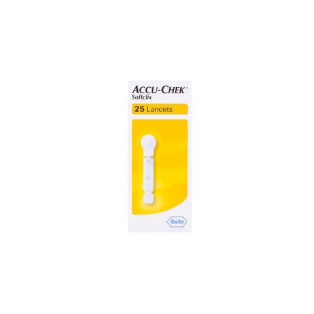 LANCETAS ACCU-CHEK SOFTCLIX C25