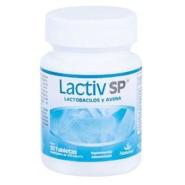 LACTIV SP (LACTOBACILOS Y AVENA) TAB 573MG C30