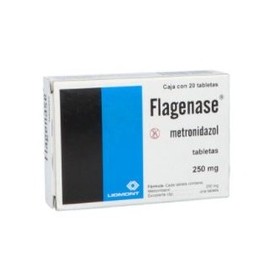 FLAGENASE (METRONIDAZOL) TAB 250MG C20