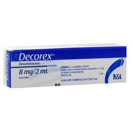 DECOREX (DEXAMETASONA) AMP 8MG/2ML C1