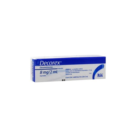 DECOREX (DEXAMETASONA) AMP 8MG/2ML C1