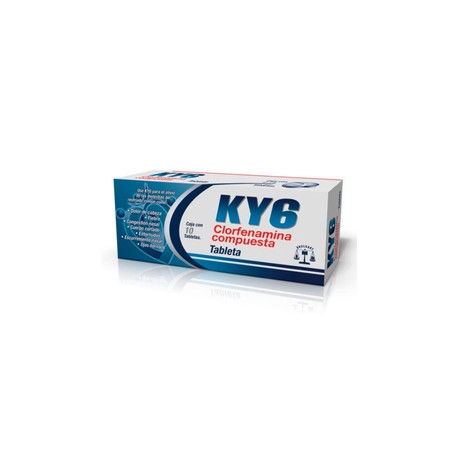 KY6 (CLORFENAMINA COMPUESTA) TAB 500MG C10