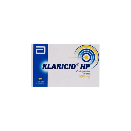 KLARICID HP (CLARITROMICINA) TAB 500MG C14