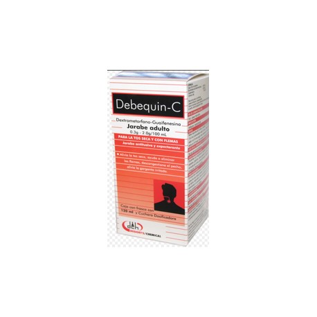 DEBEQUIN C (DEXTROMETORFANO/GUAIFENESINA) SOL AD 120MG