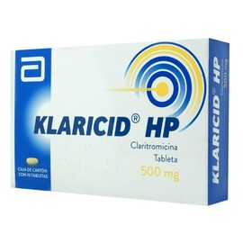 KLARICID HP (CLARITROMICINA) CAP 500MG C10