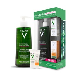 VICHY NORMADERM GEL PHYTO SOLUTION 400ML+FPS50+MINILIMPIADOR KIT