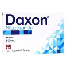 DAXON (NITAZOXANIDA) TAB 500MG C6