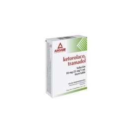 KETOROLACO/TRAMADOL AMP 10MG/25MG C3