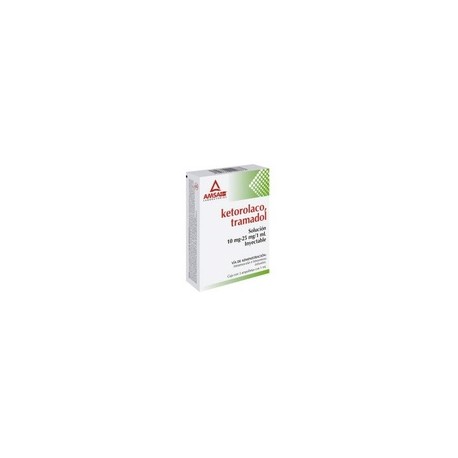 KETOROLACO/TRAMADOL AMP 10MG/25MG C3