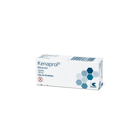 KENAPROL (METOPROLOL) TAB 100MG C20