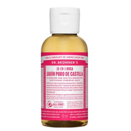 JABON DE CASTILLA ROSAS 59ML DR BRONNER´S