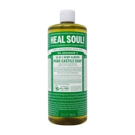 JABON DE CASTILLA ALMENDRA 946ML DR BRONNER´S