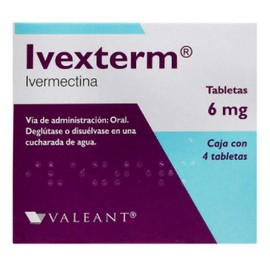 IVEXTERM (IVERMECTINA) TAB 6MG C4