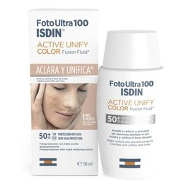 ISDIN FOTO ULTRA100 ACTIVE UNIFY COLOR FUSION FLUID 50+FPS 50ML