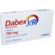 DABEX XR (METFORMINA) TAB 750MG C30