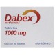 DABEX (METFORMINA) TAB 1000MG C30