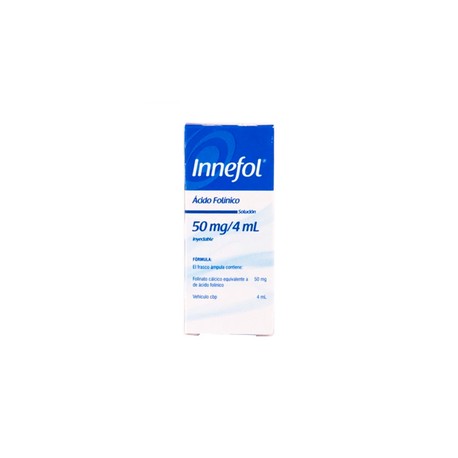 INNEFOL (AC FOLINICO) FCO AMP 50MG/4ML C1