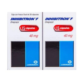 INHIBITRON F (OMEPRAZOL) TAB 40MG C15+15