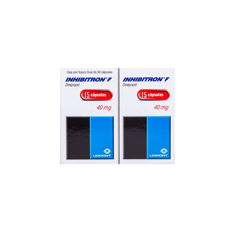 INHIBITRON F (OMEPRAZOL) TAB 40MG C15+15