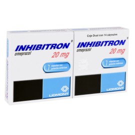 INHIBITRON (OMEPRAZOL) CAP 20MG 7+7