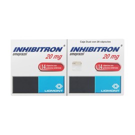 INHIBITRON (OMEPRAZOL) CAP 20MG 14+14