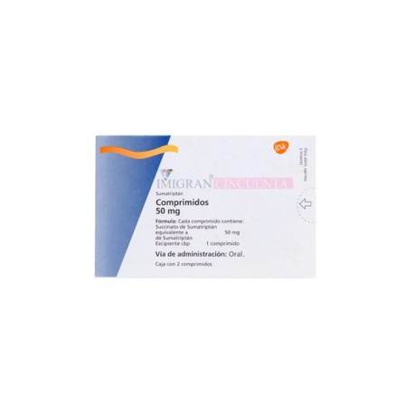 IMIGRAN (SUMATRIPTAN) COMP 50MG C2