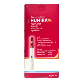 HUMIRA (ADALIMUMAB) JGA 40MG 0.4ML