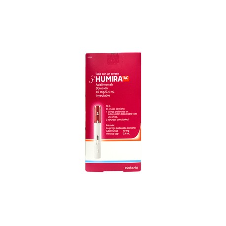 HUMIRA (ADALIMUMAB) JGA 40MG 0.4ML