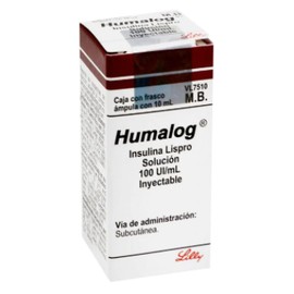 HUMALOG (INSULINA LISPRO) AMP 100UI/ML 10ML C1