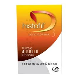 HISTOFIL (COLECALCOFEROL) TAB 4000UI C60