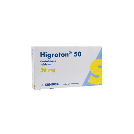HIGROTON 50 (CLORTALIDONA) TAB 50MG C30