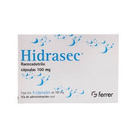 HIDRASEC (RACECADOTRILO) CAP 100MG C9