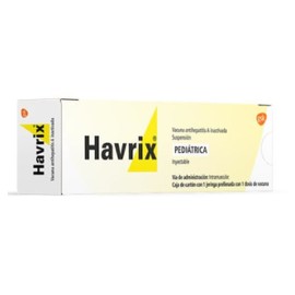 HAVRIX PEDIATRICA (VACUNA ANTIHEPATITIS A) JGA C1