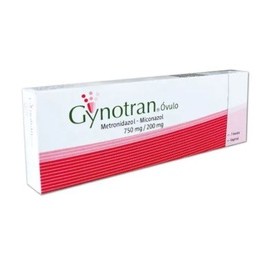GYNOTRAN (METRONIDAZOL/MICONAZOL) OVULO 750MG/200MG C7