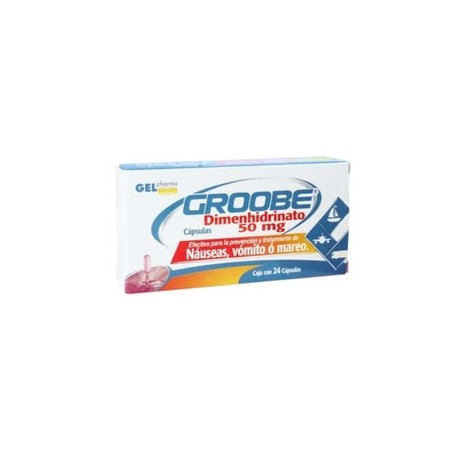 GROOBE (DIMENHIDRINATO) CAP 50MG C24