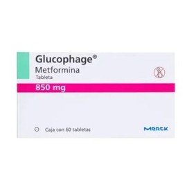 GLUCOPHAGE (METFORMINA) TAB 850MG C60