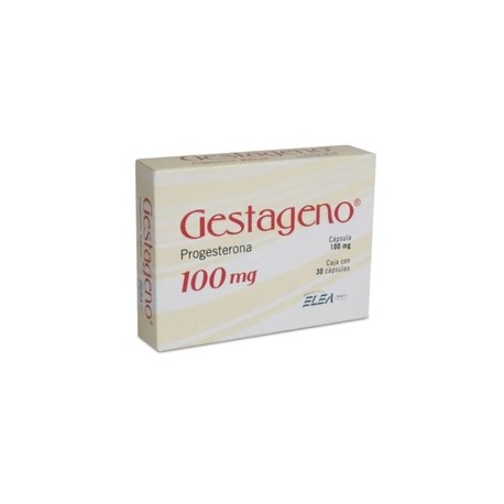 GESTAGENO (PROGESTERONA) CAP 100MG C30