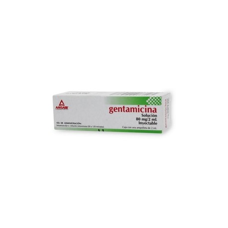 GENTAMICINA AMP 80MG/2ML C1 AMSA