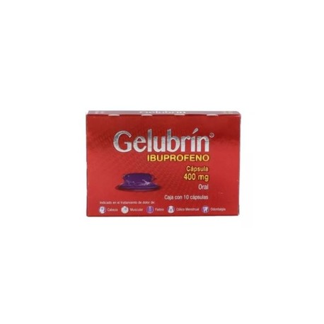 GELUBRIN (IBUPROFENO) CAP 400MG C10