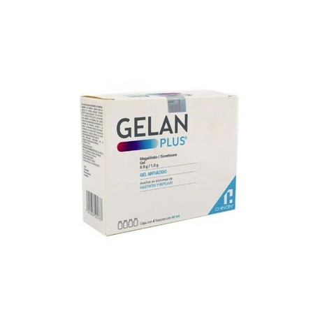 GELAN PLUS (MAGALDRATO/DIMETICONA)FCO GEL 8G/1G/40ML C4