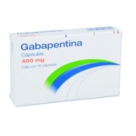 GABAPENTINA CAP 400MG C15 PSICOFARMA