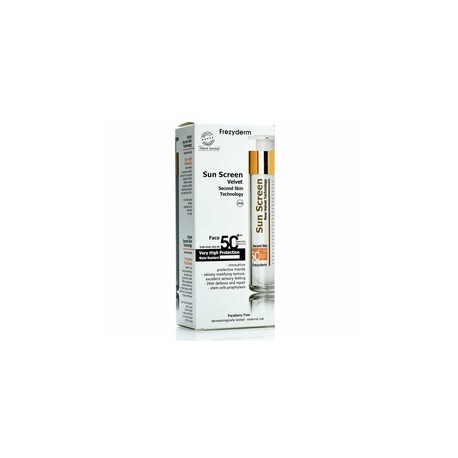 FREZYDERM SUN SCREEN VELVET 50FPS+50ML