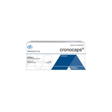 CRONOCAPS (MELATONINA) CAP 5MG C30