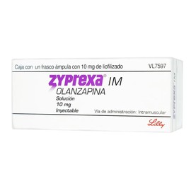 ZYPREXA IM (OLANZAPINA) FCO AMP 10MG C1